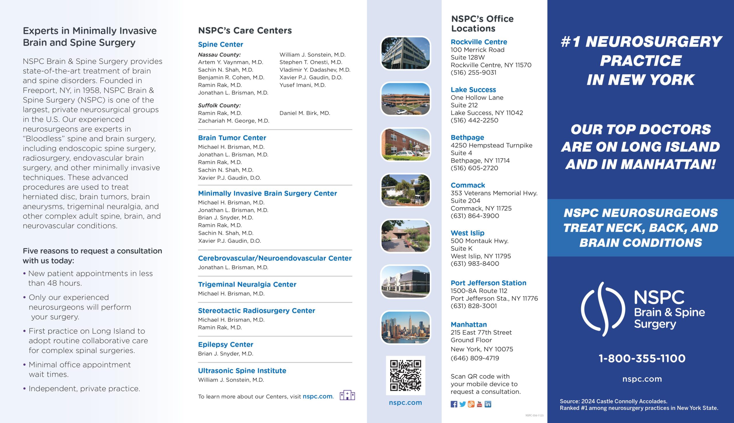 NSPC #1 Neurosurgery Practice Group in New York Brochure - 2024 - Final-images-0