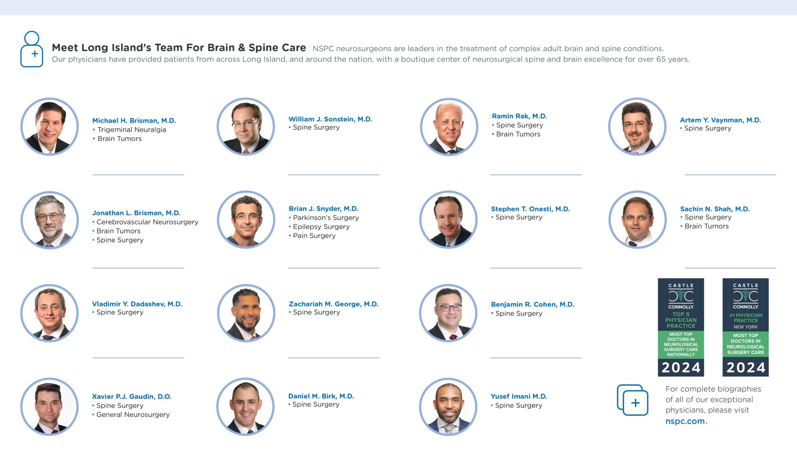 NSPC #1 Neurosurgery Practice Group in New York Brochure - 2024 - Final-images-1